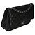 Gabrielle Borsa Chanel Black Quilted Lambskin Jumbo Double Flap Nero - vista 4
