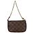 Louis Vuitton Damier Ebene Canvas Mini Pochette Accessoires Marrone - vista 2