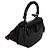 Borsa Gucci Dyana Lux Medium Bamboo 1947 con manico superiore monocromatica nera bordata Nero - vista 4