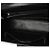 Borsa Gucci Dyana Lux Medium Bamboo 1947 con manico superiore monocromatica nera bordata Nero - vista 5