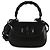 Borsa Gucci Dyana Lux Medium Bamboo 1947 con manico superiore monocromatica nera bordata Nero - vista 8