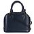 Louis Vuitton Alma BB in pelle Epi blu navy - vista 2