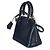 Louis Vuitton Alma BB in pelle Epi blu navy - vista 3