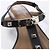 Kelly Hermès Sandali Olivia in pelle HERMES, Nero, Taglia EU 38.5 - vista 13