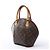Borsa Louis Vuitton Ellipse PM Monogram Canvas Marrone M51127 - vista 2