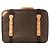 Borsa da viaggio Louis Vuitton Satellite 50 in tela Monogram marrone Beige