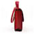 Céline Borsa a tracolla CELINE Classic Box Medium in pelle rossa Rosso - vista 3