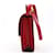 Céline Borsa a tracolla CELINE Classic Box Medium in pelle rossa Rosso - vista 5