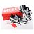 Baskets Diesel D-Airspeed Low-Striped en ripstop enduit Argent, Taille 43 EU Gris - vue 12