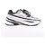 Baskets Diesel D-Airspeed Low-Striped en ripstop enduit Argent, Taille 43 EU Gris - vue 16