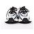 Baskets Diesel D-Airspeed Low-Striped en ripstop enduit Argent, Taille 43 EU Gris - vue 3