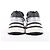 Baskets Diesel D-Airspeed Low-Striped en ripstop enduit Argent, Taille 43 EU Gris - vue 7