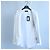 Camisa blanca con panel de camuflaje Dsquared2, 48 IT Blanco - vista 10