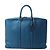 Borsa Louis Vuitton Porte Documents Voyages Cuir Taurillon Blue M56000