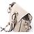Chloé Zaino Chloe Faye in pelle e scamosciato Beige - vista 7