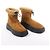 Autre Marque Botas Emma de shearling MARIA LUCA, Camel, Talla 37 EU Camello - vista 2