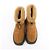 Autre Marque Botas Emma de shearling MARIA LUCA, Camel, Talla 37 EU Camello - vista 5