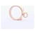 Hermès Hermes Collier de Chien Ring 750(PG) 6.5g 50 21AK270306 Golden  - view 2