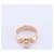 Hermès Hermes Collier de Chien Ring 750(PG) 6.5g 50 21AK270306 Golden  - view 3