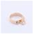 Hermès Hermes Collier de Chien Ring 750(PG) 6.5g 50 21AK270306 Golden  - view 5