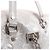Borsa a tracolla Louis Vuitton Comete Limited Edition Monogram in Argento Scintillante Grigio - vista 17