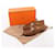 Hermès Mocasín de cuero HERMES Constance, Marrón, Talla 36 EU Castaño  - vista 11