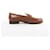 Hermès Mocasín de cuero HERMES Constance, Marrón, Talla 36 EU Castaño  - vista 3