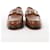 Hermès Mocasín de cuero HERMES Constance, Marrón, Talla 36 EU Castaño  - vista 5