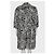 Louis Vuitton Plissiertes Seidenhemdkleid Schwarz & Weiß Größe 38 Gebraucht - Ansicht 3