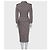 Timeless Completo giacca e gonna in lana bouclé Chanel 2016 Rosa Nero e Argento FR34 Usato - vista 3