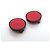 Pendientes de clip Chanel en oro y rojo Roja Dorado - vista 2