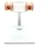 Hermès Hermes Mini Pop H Stud Earrings Pink Golden  - view 2