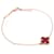 Van Cleef & Arpels Sweet Alhambra Bracelet Red  - view 1