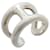 Ring Anello Hermès Osmos GM Argento  - vista 1