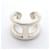 Ring Anello Hermès Osmos GM Argento  - vista 3