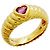 Tiffany & Co. Gerippter Friendship-Ring aus 18K Gelbgold
