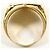 Autre Marque 18K Gelbgold-Ring mit Diamant Golden - Ansicht 3