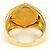 Autre Marque 18K Gelbgold-Ring mit Diamant Golden - Ansicht 4