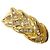 Autre Marque 18K Gelbgold-Ring mit braunem Diamanten Golden