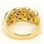 Autre Marque 18K Gelbgold-Ring mit braunem Diamanten Golden - Ansicht 4