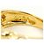 Autre Marque 18K Gelbgold-Ring mit braunem Diamanten Golden - Ansicht 6