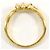 Autre Marque 18K Gelbgold-Ring mit Diamant Golden - Ansicht 3