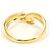 Autre Marque 18K Gelbgold-Ring mit Diamant Golden - Ansicht 4