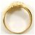 Autre Marque 18K Gelbgold-Ring mit Diamant Golden - Ansicht 3