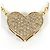 Autre Marque Collana in oro giallo 18K con diamante marrone D'oro