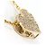 Autre Marque Collana in oro giallo 18K con diamante marrone D'oro - vista 2