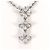 Autre Marque Collana in oro bianco 18K e diamanti D'oro