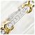 Autre Marque Elegante bracciale con charm in oro 18K con diamanti D'oro - vista 2
