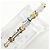 Autre Marque Elegante bracciale con charm in oro 18K con diamanti D'oro - vista 3