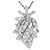 Autre Marque Platin-Halskette mit Diamant